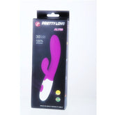 PRETTY LOVE - ALVIS VIBRATOR WITH CLITORAL STIMULATOR